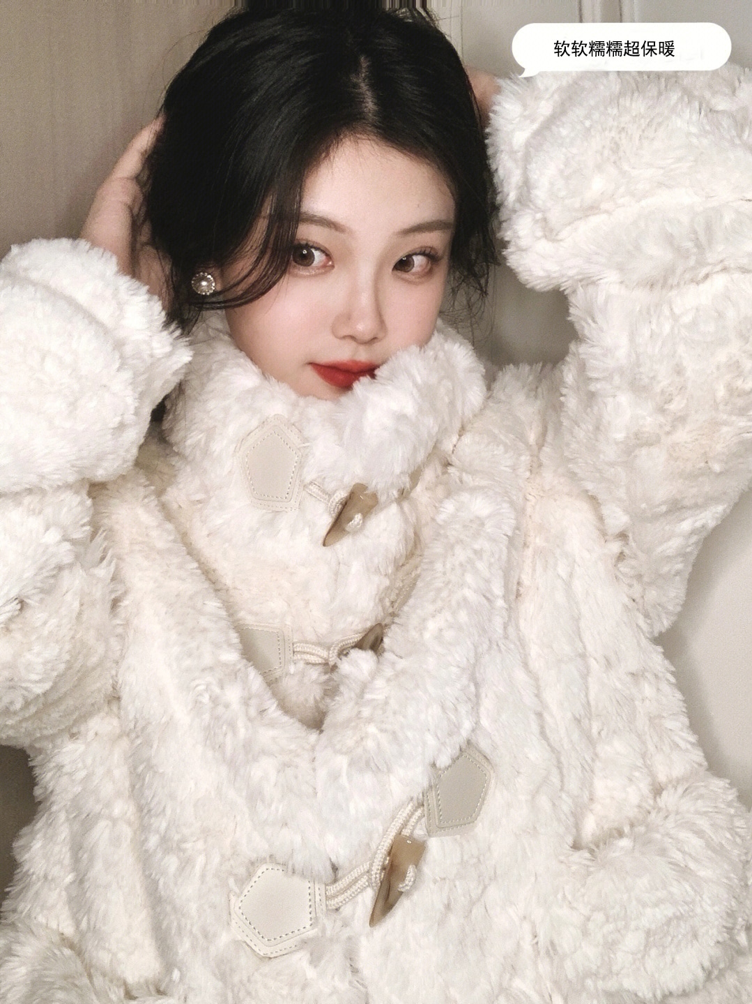 ダッフルファーコート ファーコート ダッフルコート ミドルコート ファージャケット レディース ボアアウター フェイクファー 毛皮 ふわふわ D373