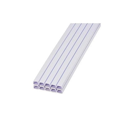 他サイト： テープ付ABSモール 1号 1M ホワイト 10本入り DZ-AMT11-W 10Pの商品画像