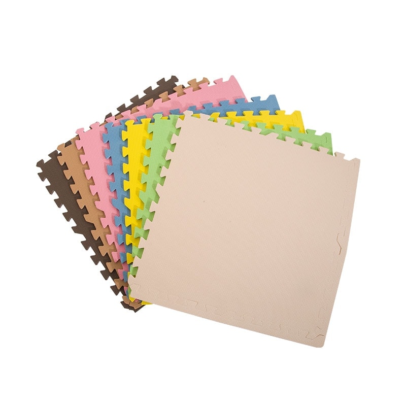 【国内即日発送】ジョイントマット 大判60cm 3畳 16枚 厚手 2cm おしゃれ EVA高品質 防音断熱 安心のノンホル 転倒防止 サイドパーツ付き