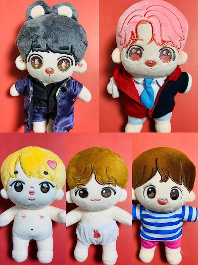 ジョングク　ぬいぐるみ　10cm bts マスター　꾹뚜기　服　グク　人形