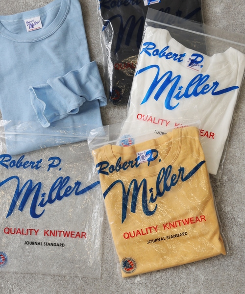 tシャツ Tシャツ 「追加3」別注「MILLER/ミラー」リブL/S Tシャツ レディース