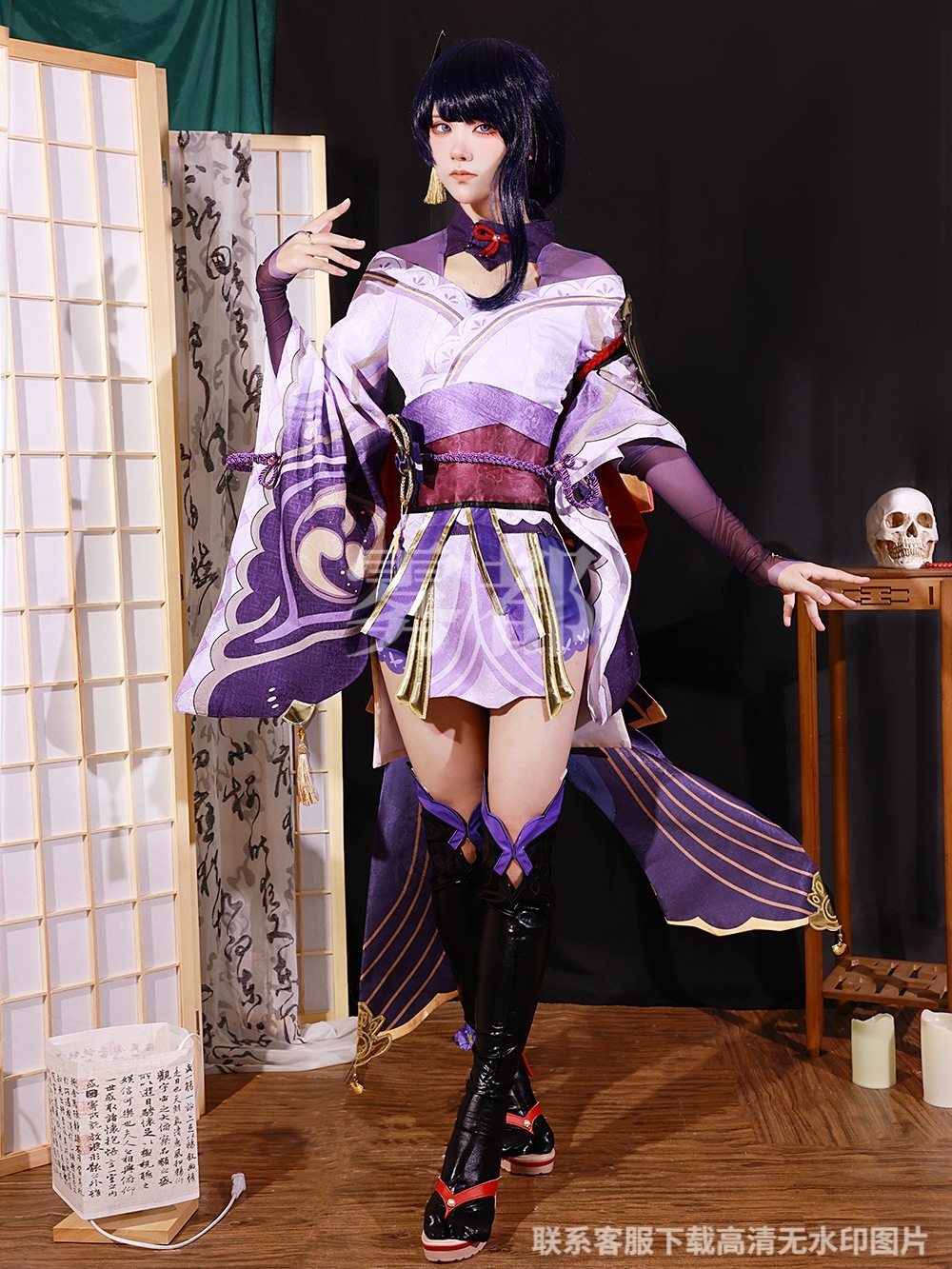 雷電将軍 原神 コスプレ 雷神 Genshin セットアップ