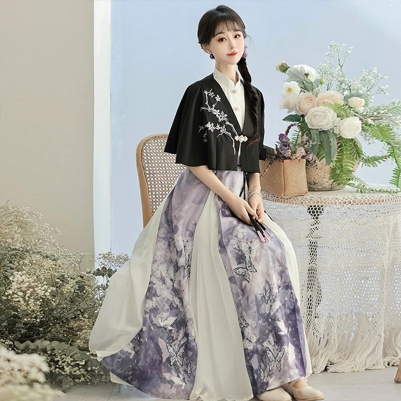 [コスパ最高][一部翌日発]デザイン浮生巻き新韓国要素ストールワンピースセット夏服