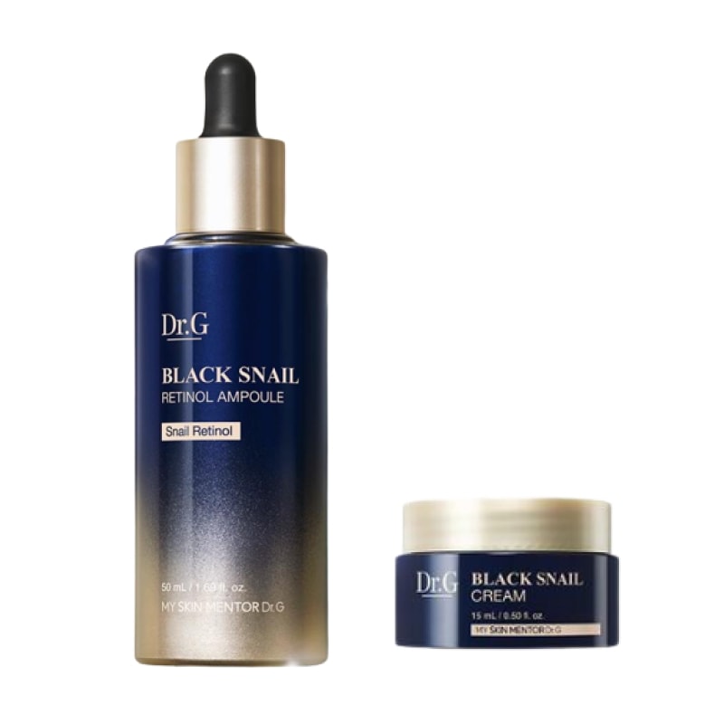 BLACK SNAIL レチノールアンプル企画(アンプル50ml大容量+クリーム15ml) 5,800円