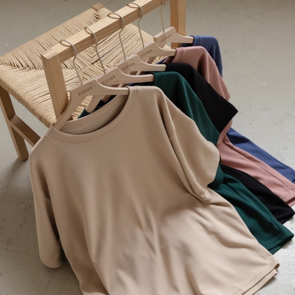 [Elysia] アーサーデイリーコットン半袖Tシャツ