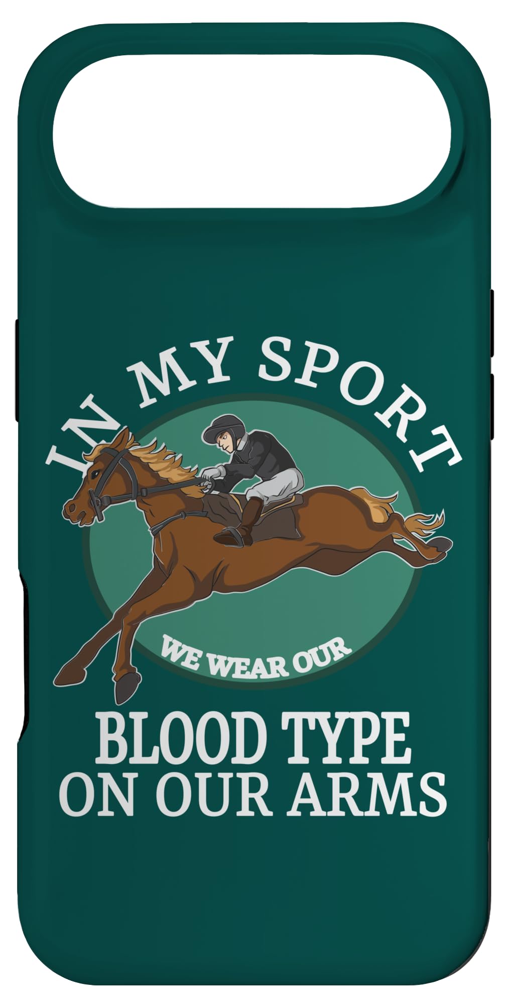 We Wear Our Blood Type On Our Arms 面白いイベント スマホケース iPhone Air 用