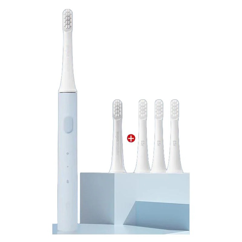 Xiaomi 電動歯ブラシ Xiaomi 電動歯ブラシ 男性/女性用 ピンク バリューセット (ブラシヘッド合計 4 個) カップル電動歯ブラシ 音波振動 輸入品 柔らかい毛30%までに制限
