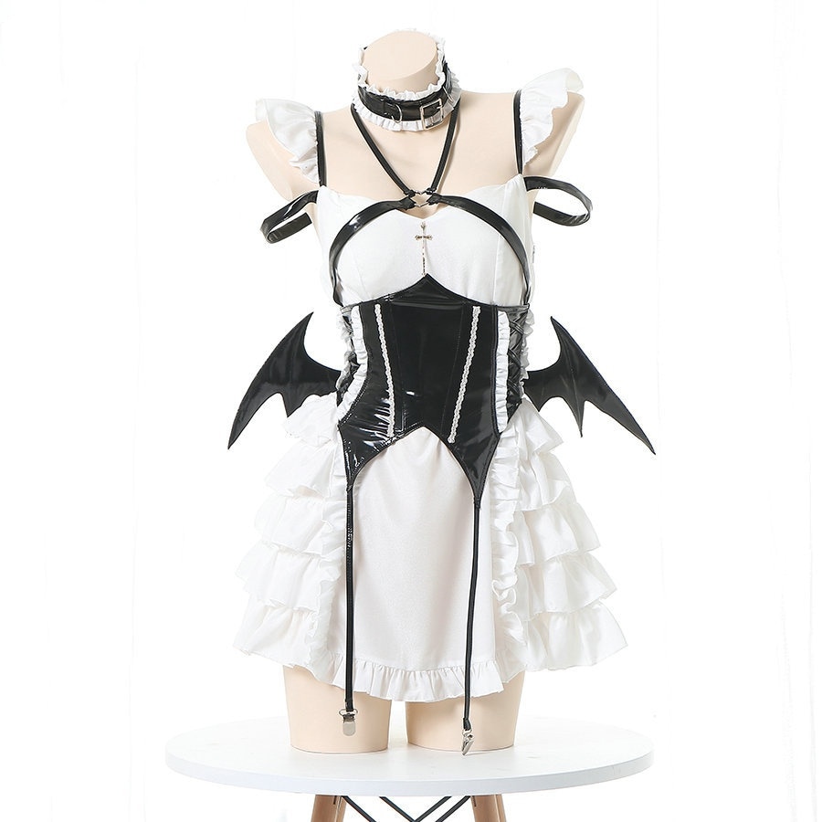 メイドコスチューム 悪魔のロリータドレス