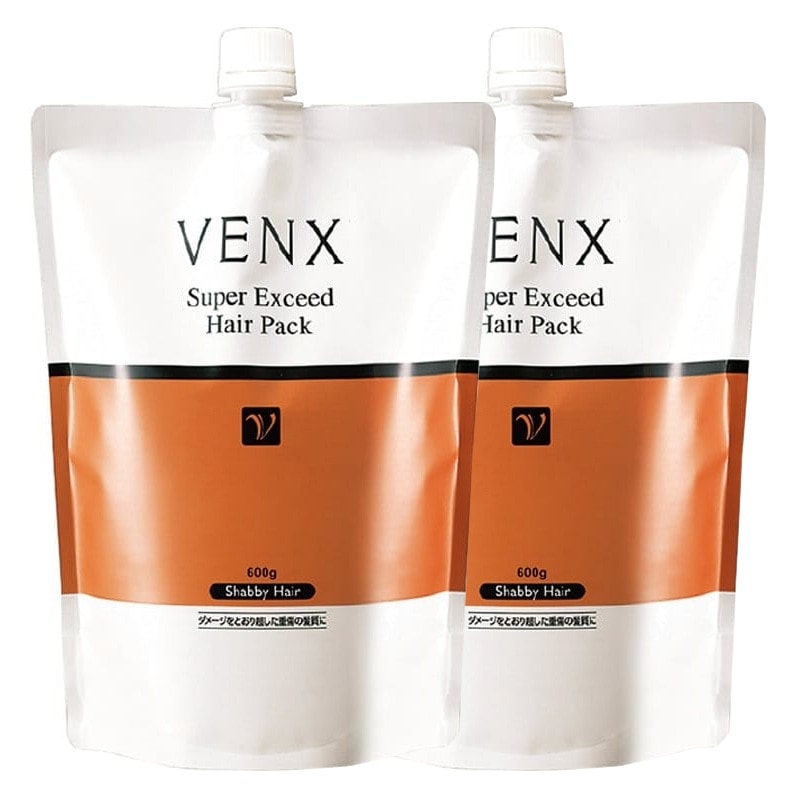 パシフィックプロダクツ ヴェンクス スーパーエクシード ヘアパック 600g ×2個 セット 詰め替え ハイダメージ ダメージケア