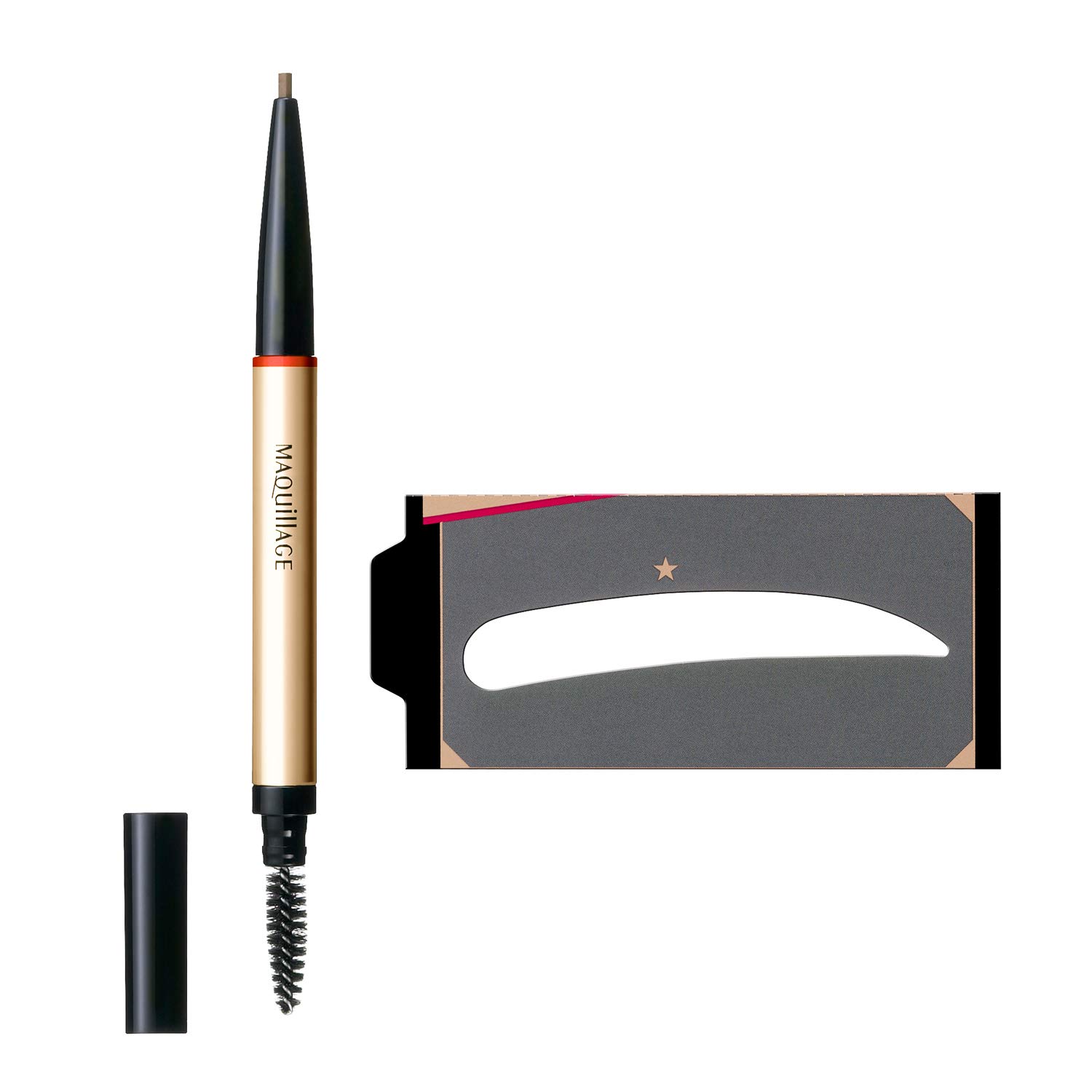 マキアージュ ダブルブロークリエーター (ペンシル) 限定セット H3 アイブロウ BR611 0.2グラム (x 1)