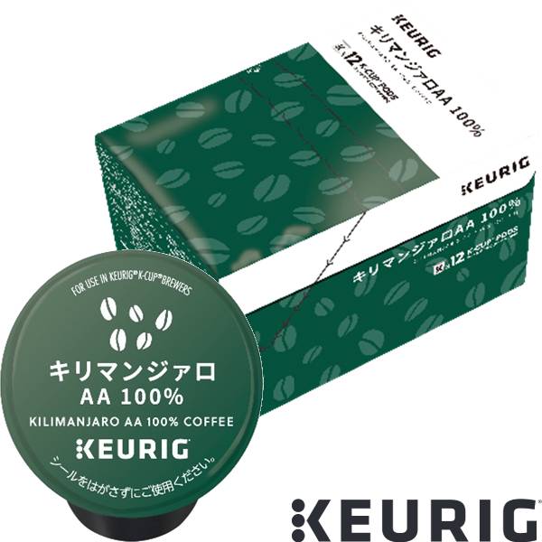KEURIG K-Cup キューリグ ケーカップ カプセルコーヒー カップス キリマンジァロAA 8