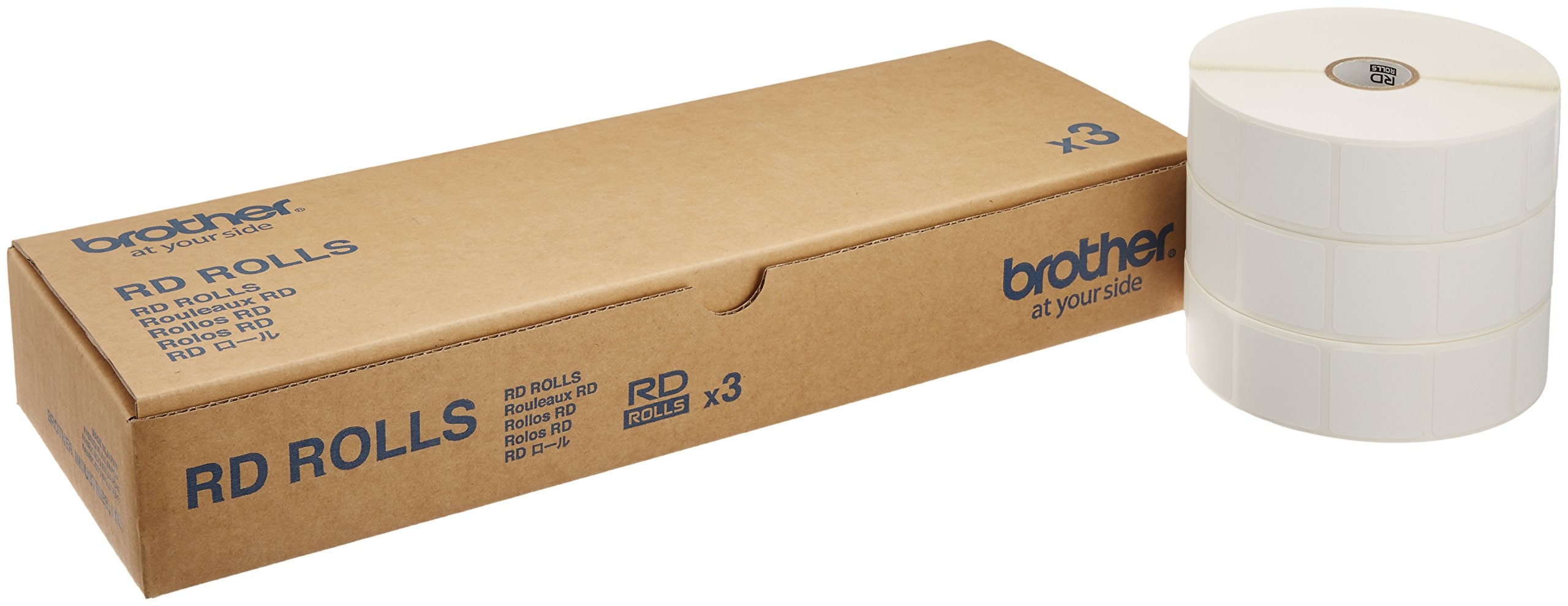 全国送料無料 brother プレカット紙ラベル TD-2130N/2130NSA用 3ロール入り RD-U09J1