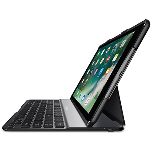 Belkin キーボードケース iPad 9.7 第5世代 / iPad Air 1対応 電池寿命6か月 QODE Ultimate Lite ブラック F5L904QEBLK-A