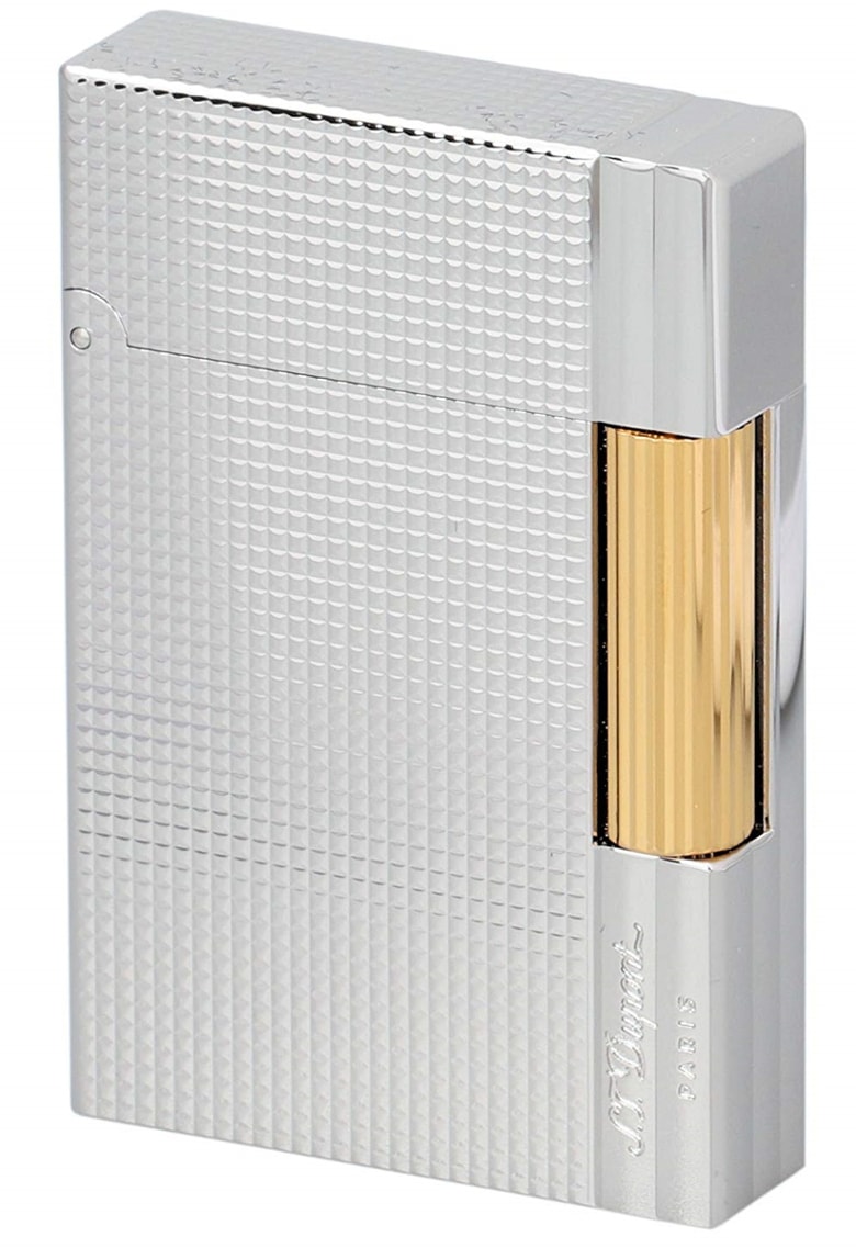 S.T.Dupont 18144 GATSBY NEW COLLECTION エス テー デュポン ガスライター ギャツビー シリーズ パラジウムメッキフィニッシュ ゴールド/シルバー/取寄品