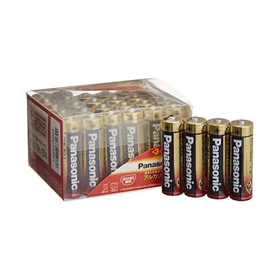 他サイト： パナソニック LR6XJ-30SH 単3形アルカリ乾電池 30本パックの商品画像