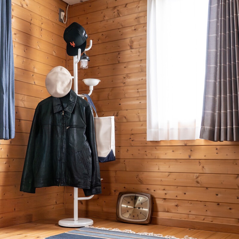 ポールハンガー ハンガーラック 洋服掛け おしゃれ 小物置き スーツハンガー ジャケット掛け コートハンガー