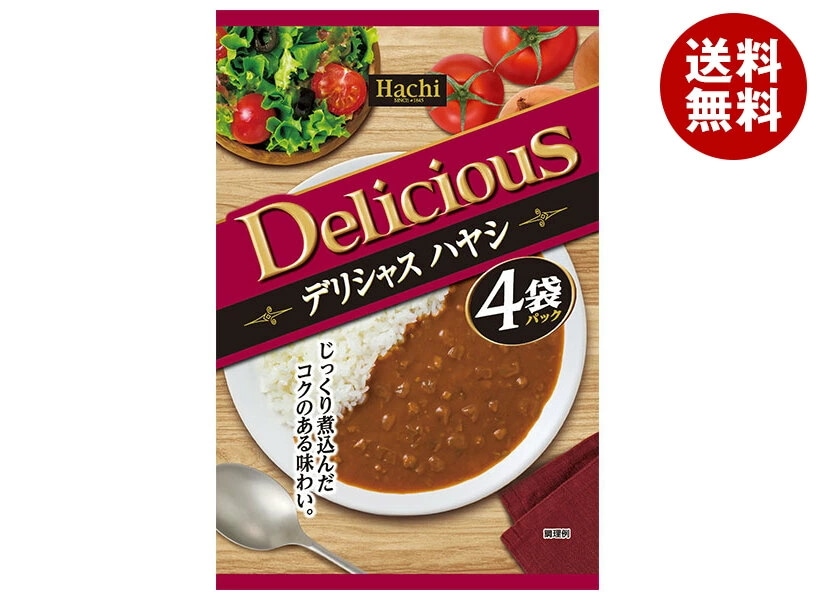ハチ食品 デリシャス ハヤシ (150g×4袋)×12個入×(2ケース)