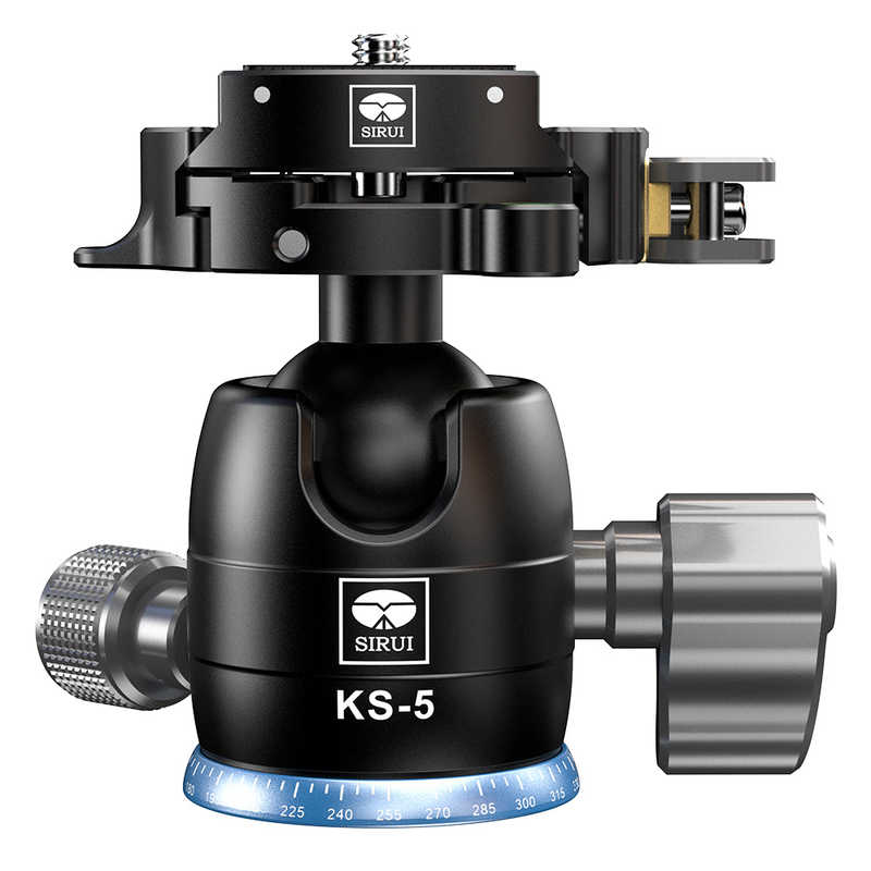 SIRUI　KSシリーズ 低重心クイックリリースフリップロックボール雲台 SS ［自由雲台(ボール雲台)］　KS-5-JP