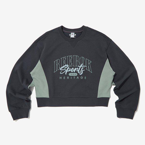 セミクロップマントゥメン女性チャコールRETS5FM27G3