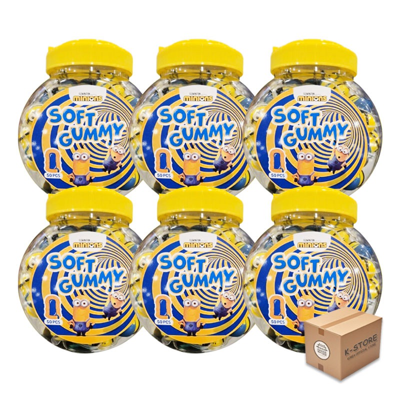 [業者向け] ミニオンズ グミ 900g (50 x 6) / 1BOX