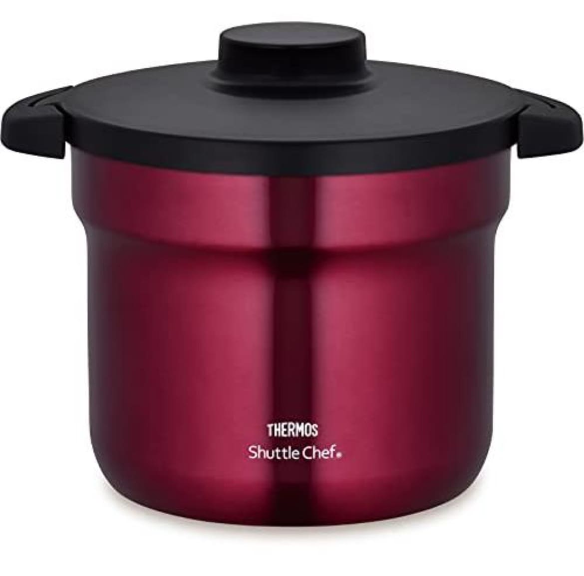 訳あり　サーモス 真空保温調理器 シャトルシェフ 4.3L 4~6人用 レッド KBJ-4501 R