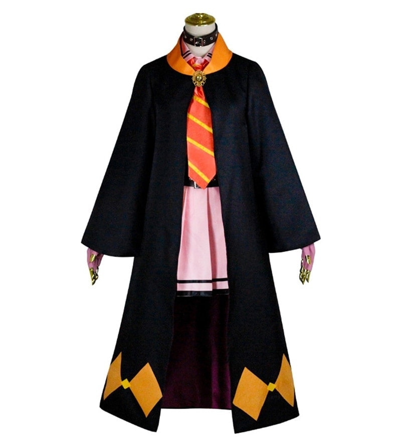 （WJ Fashion.）この素晴らしい世界に爆焔を！ 紅魔の里 このすば 魔法使い　めぐみん コスプレ　コスチューム　魔族の少女　ハロウィン　魔力　衣装　COS　クリスマス　イベント　仮装　女の