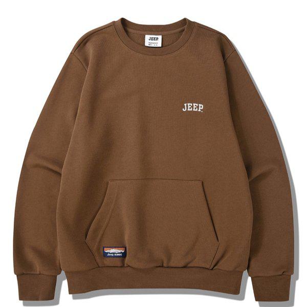 アーチ刺繡(ししゅう)マンツーマンJP3TSU803_GN