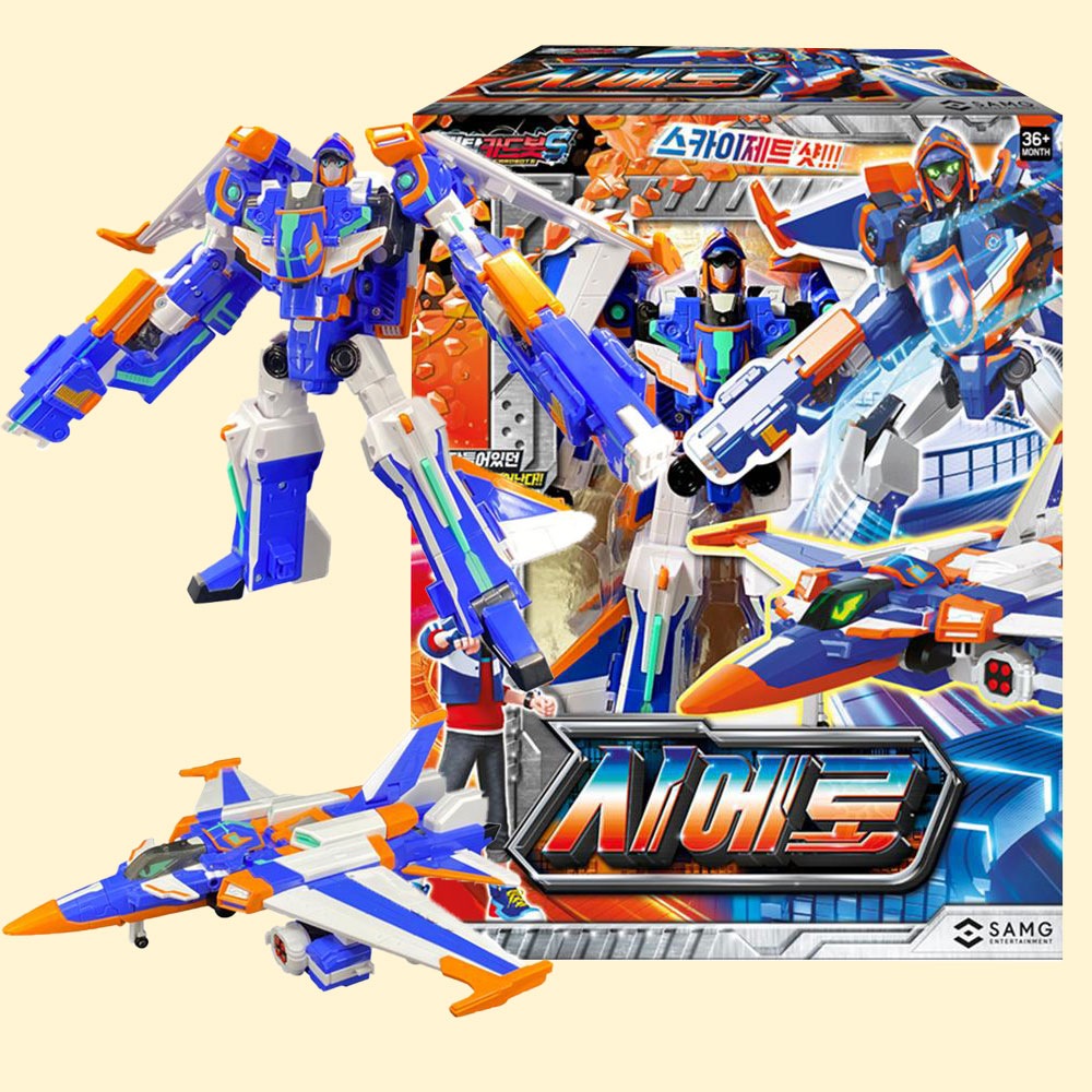 メタルカードボットSシエロ飛行機変身ロボット戦闘機おもちゃ