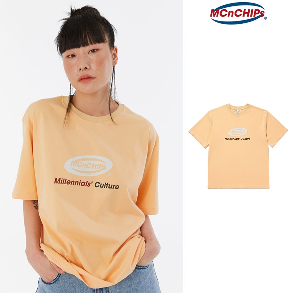 [MCNCHIPS] Oval logo Tee 5,385円
