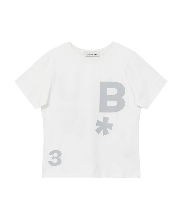 Qoo10 BAUF B LOGO SLIM FIT 半袖 T