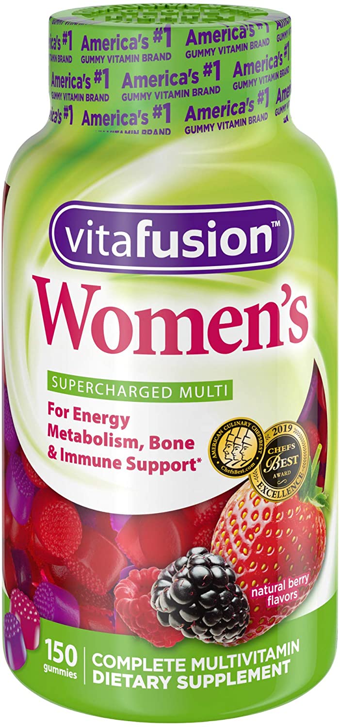 [アメリカ無料直送] [プレミアム商品][満足度上位]Vitafusion 女性用グミビタミン