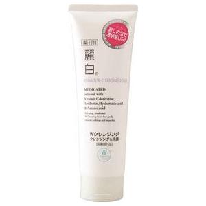 熊野油脂 麗白 薬用Ｗクレンジングフォーム 190g 48本セット 【ケース販売】
