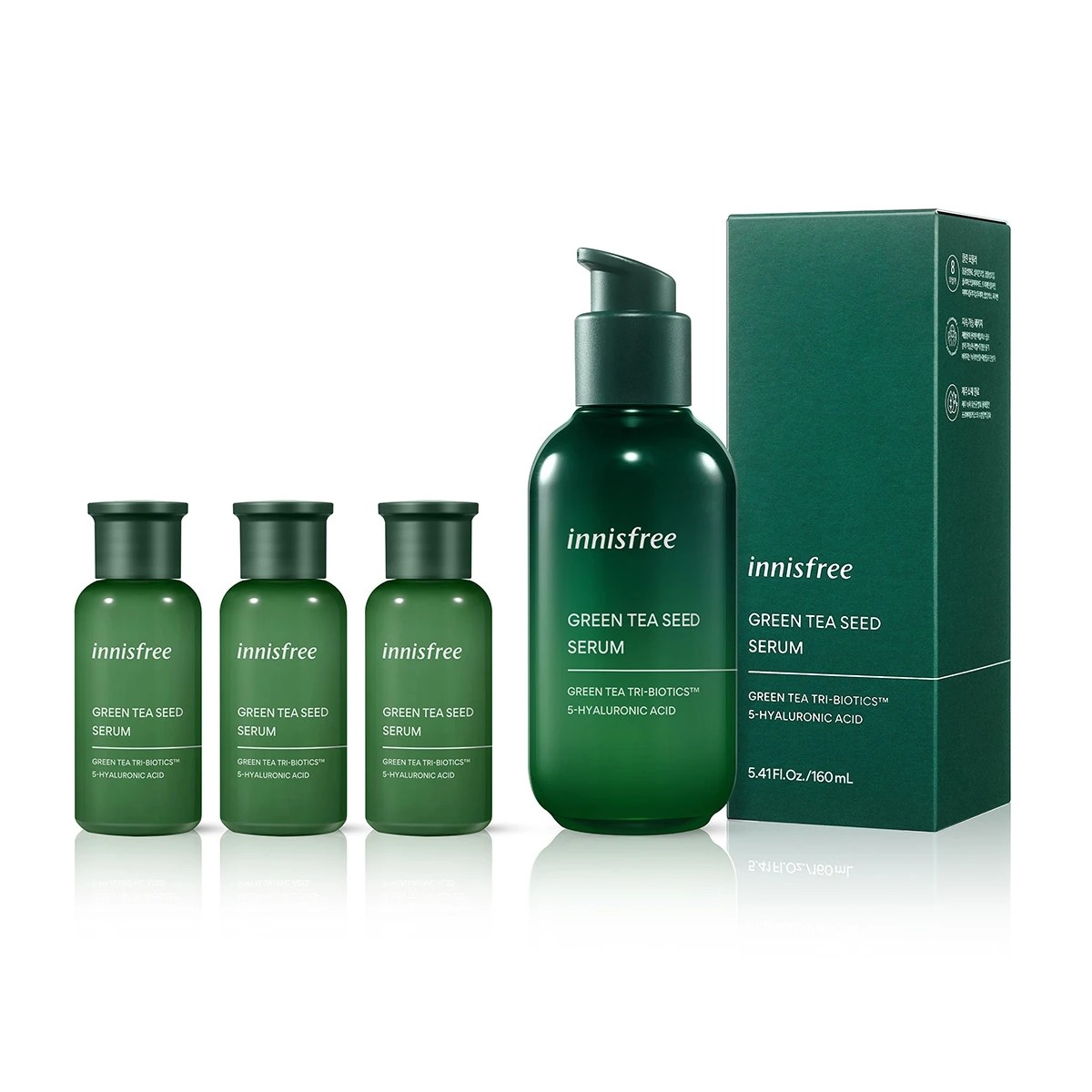 イニスフリー グリーンティー シードセラム 160ml+90ml