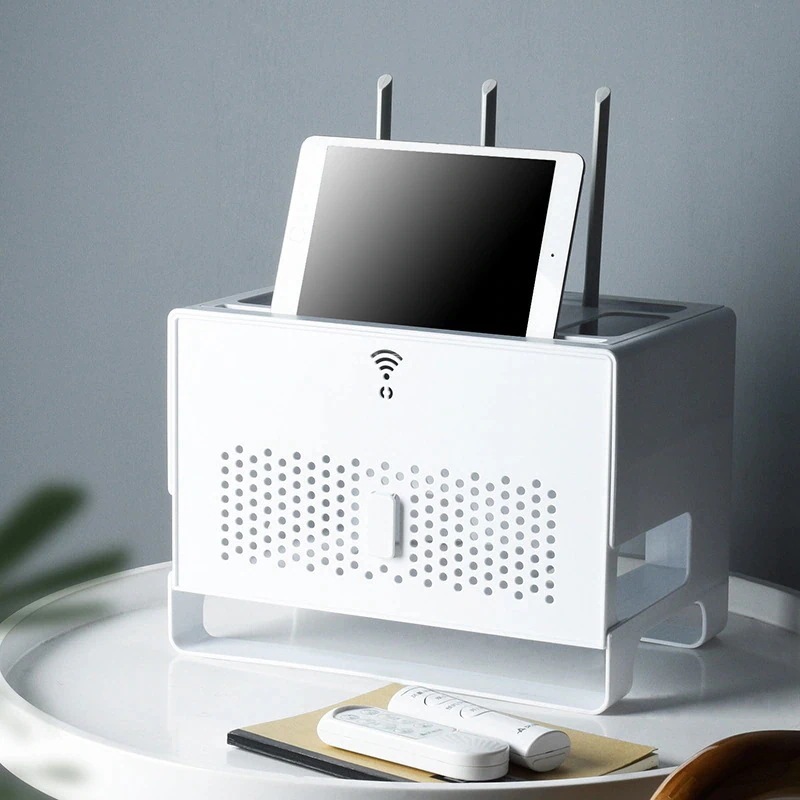 収納ボックスケーブルボックスコンセント収納電源収納無線LANWIFIルーターアンテナケーススマホ