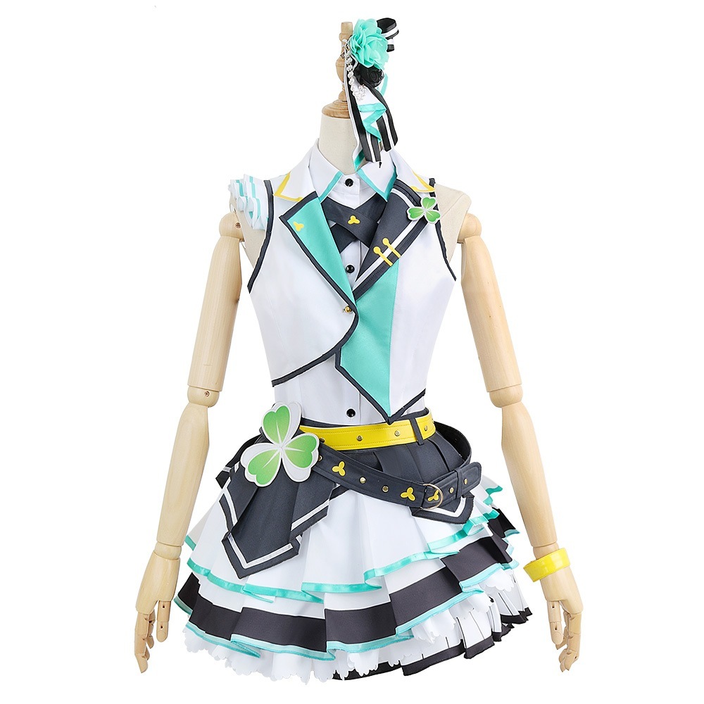 プロジェクトセカイ カラフルステージ!feat.初音ミク　プロセカ コスプレ MORE MORE JUMP！　桃井愛莉 桐谷遥 花里みのり 日野森雫 コスプレ衣装