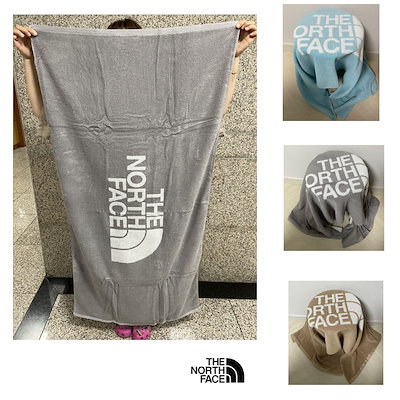 セール新品★THE NORTH FACE（ザ・ノースフェイス）大判タオル（3色） Qoo10] ザノースフェイス THE NORTH FACE TNF L : 日用品雑貨