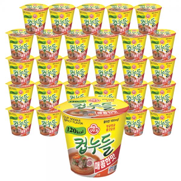 オットゥギカップヌードル ピリ辛味 37.8g 오뚜기 컵누들 매콤한맛 37.8g
