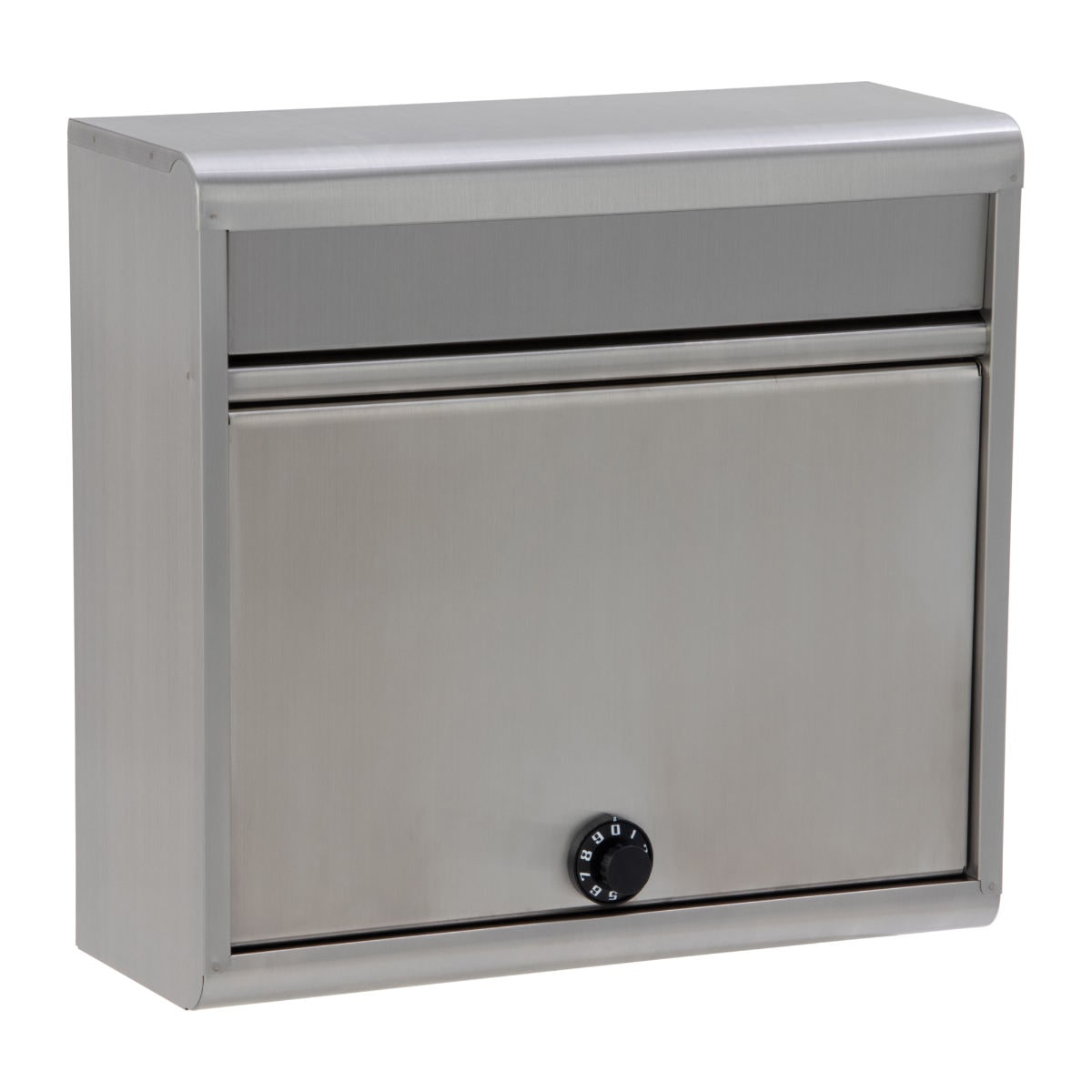 郵便ポスト ステンレスポスト スリムタイプ 壁掛け グリーンライフ 郵便 郵便受け ポスト POST 新聞受け メールボックス ダイヤルロック ステンレス ステンレス製 A4サイズ 7,528円