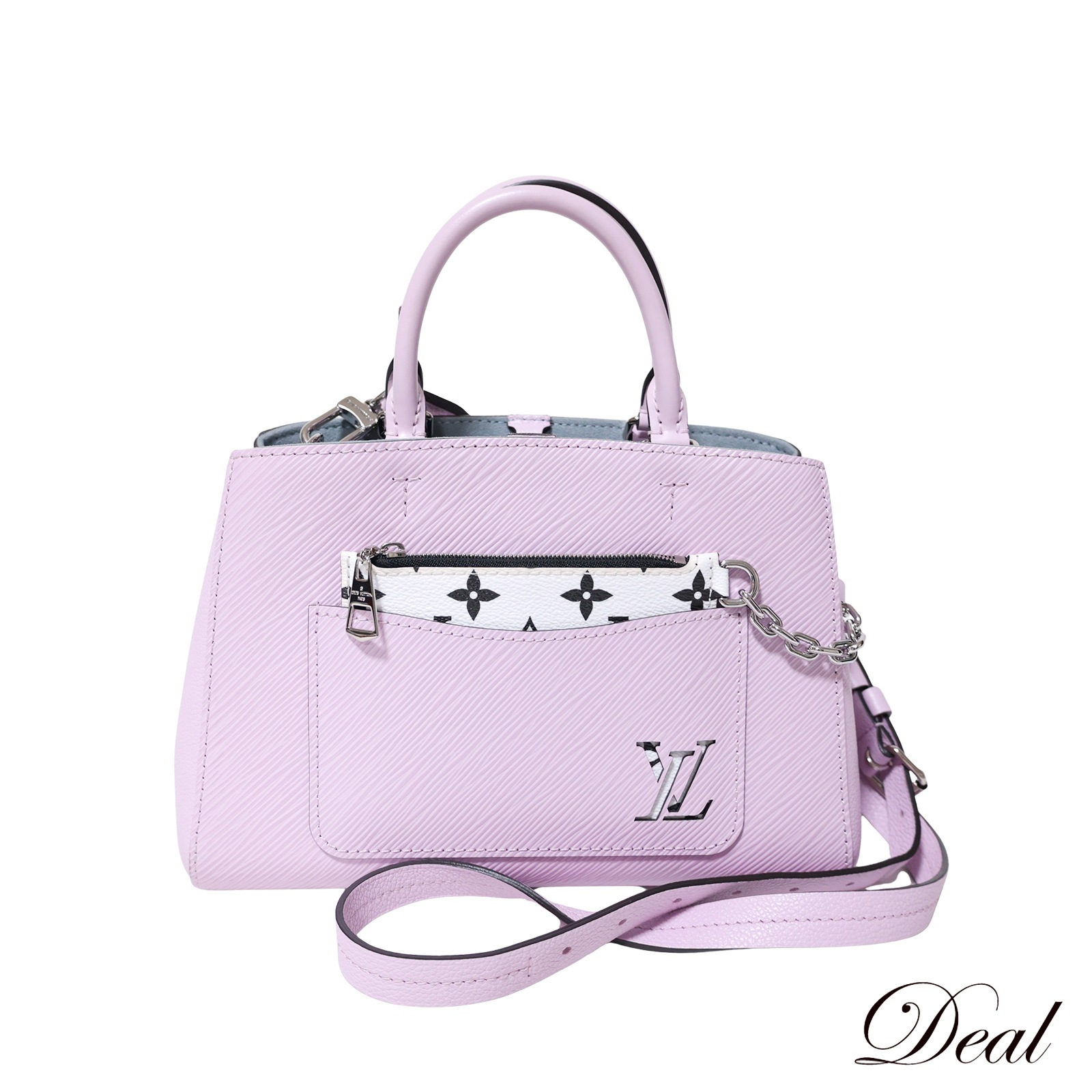 ルイ・ヴィトン マレルトートBB M22964 2way ハンドバッグ ピンク レディース ショルダーバッグLV