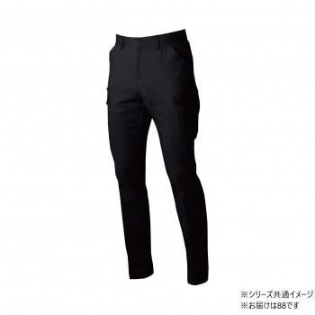 桑和 3472-08　カーゴパンツ 88サイズ ブラック（4） SOWA