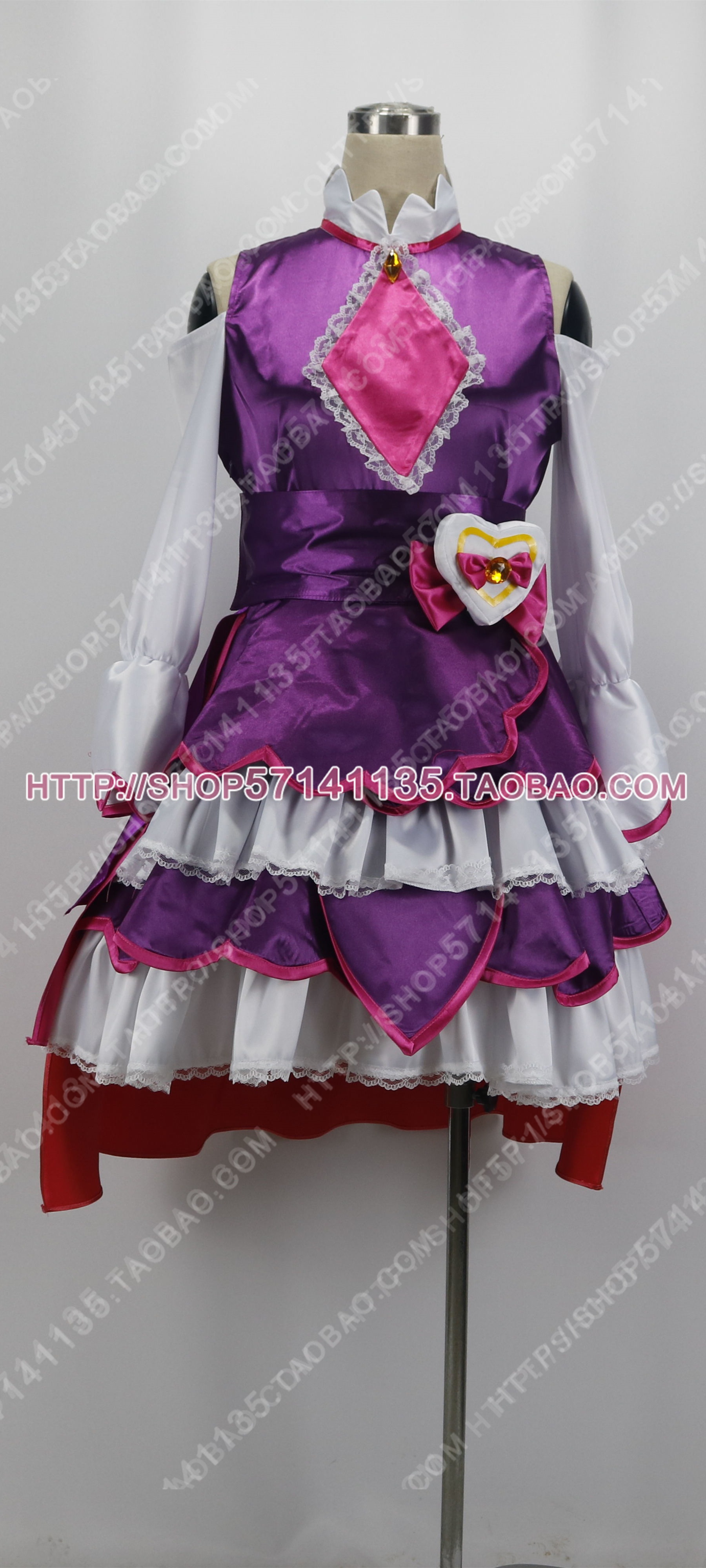 【即納】コスプレ 衣装 プリキュアルルアイ モアコスプレ衣装コスプレ衣装 演出服 変装 仮装 二次会 イベント パーティー