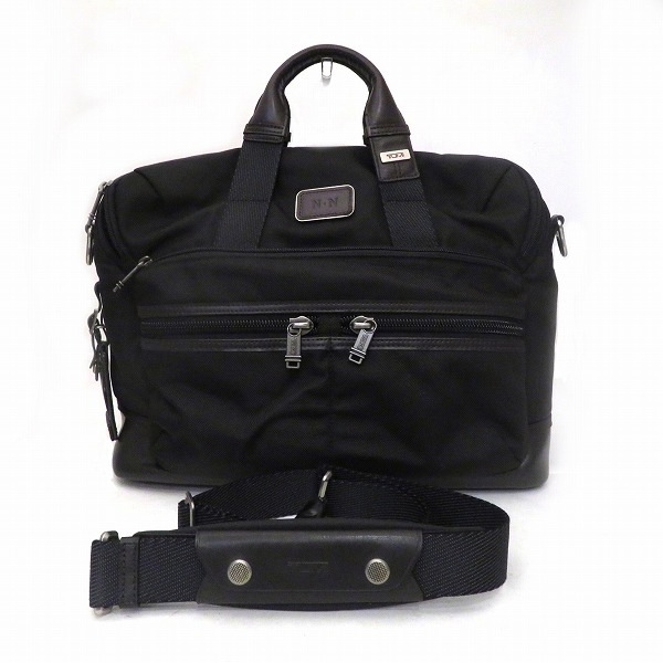ファッションの トゥミ アルファブラボ 中古 メンズ ブリーフケース ビジネスバッグ バッグ 222644HK2 ビジネス
