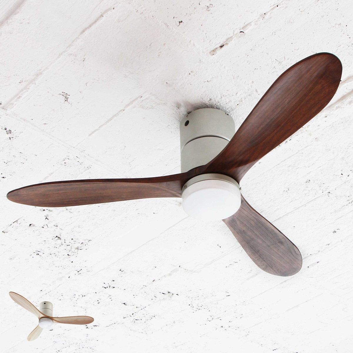 シーリングファンライト 照明 4灯 リモコン付 おしゃれ オシャレ 軽量 JE-CF004M