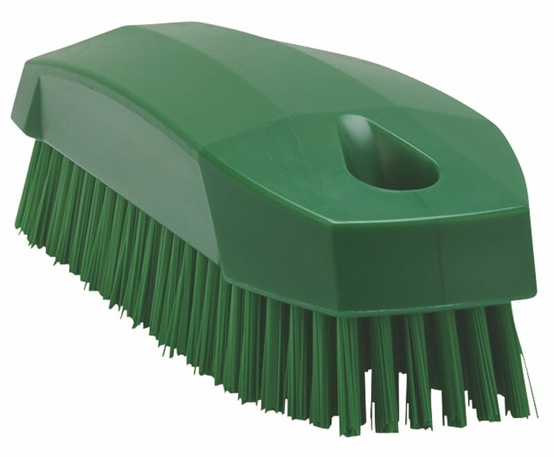 （まとめ買い）キョーワクリーン ヴァイカン ネイルブラシ #6440 緑 ハード [x3]