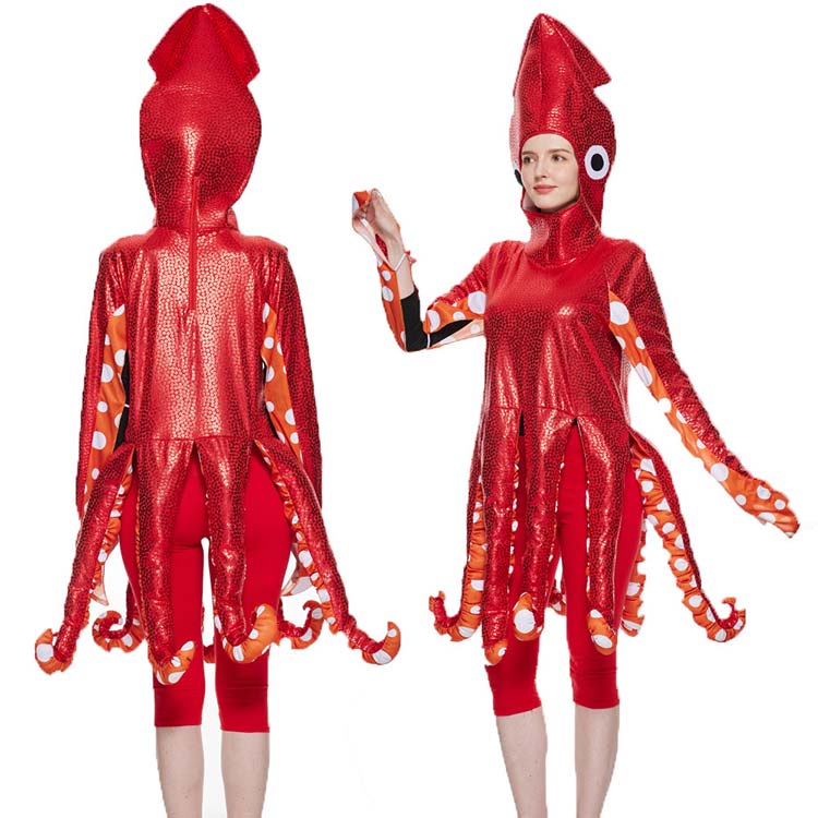 ハロウィン衣装 マダコ 大人用 女性用 コスプレ コスチューム ハロウィン 衣装 ハロウィン 仮装 コスチューム 衣装 仮装 大人用 女性用 レディース ガールズ ウィッチ ハロウィーン衣装