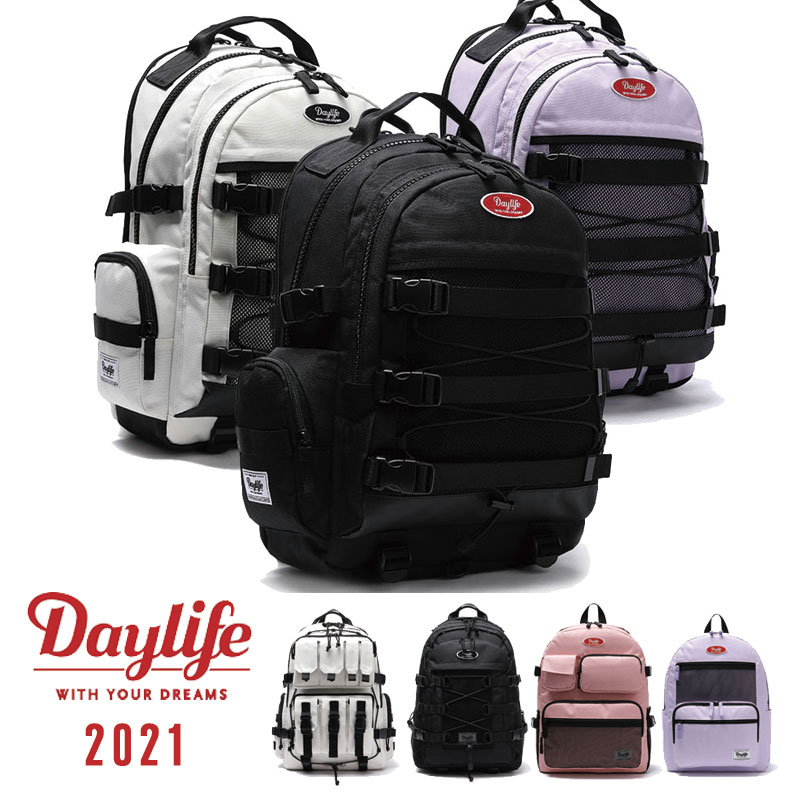 Signal/Layer/Multi Pocket Backpack デイライフ リュック バックパック レディース メンズ 韓国ファッション