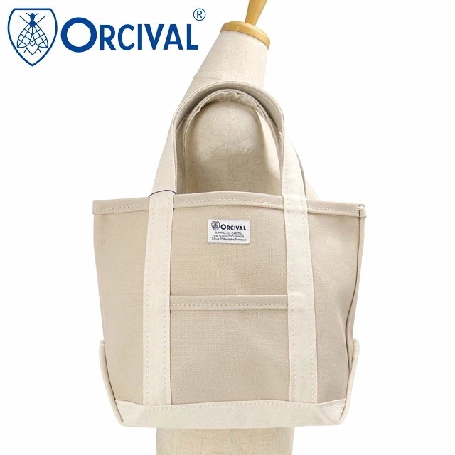 トートバッグ スモール [OR-H0285-KWC] メンズ・レディース ユニセックス 鞄 日本製 キャンバス 小サイズ 帆布 LT.SAND-BEIGE/ECRU 正規取扱店