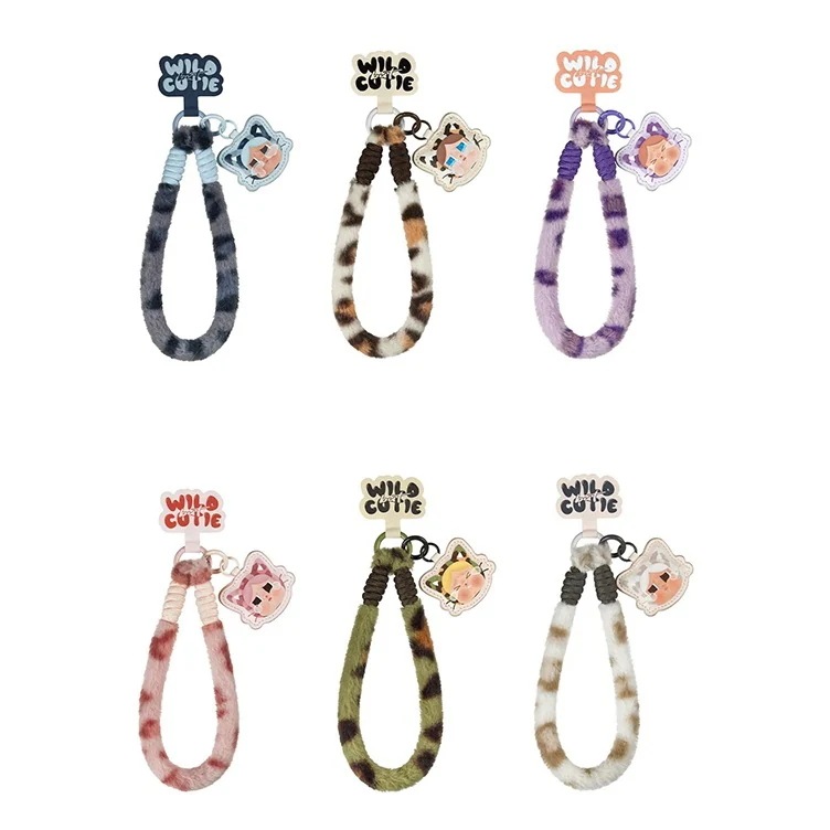 公式正規品POP MART CRYBABYスマホストラップ かわいい 漫画のブレスレット ビーズのストラップ 携帯電話チェーン キーホルダー・ストラップ・ペンダント ガチャポン ブラインドボックス