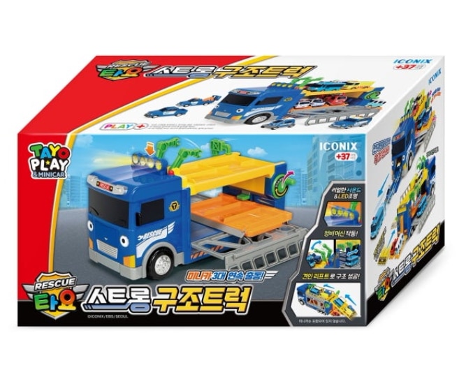 リトルバス タヨ/ストロング構造トラック/ミニカー/キャリア/ミニカーシューティング/2021/新型