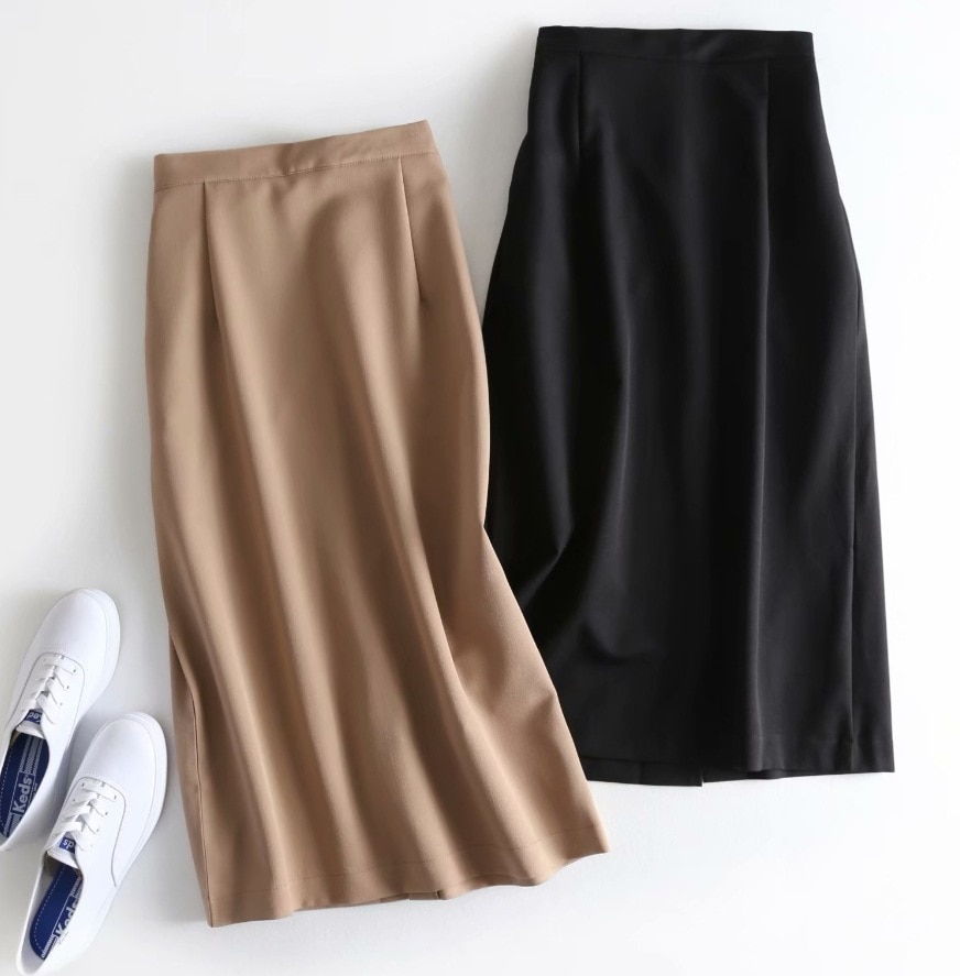 スカート デート モテアイテム フレアスカート ウエストゴム 可愛い きれいめ 上品 おしゃれ かっこいい 可愛い ラブリー キュート ガーリー クール モード系 セクシー エレガント 存在感